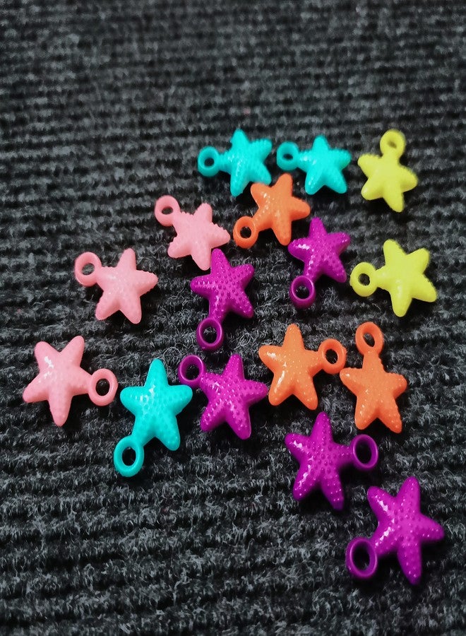 RITIKA CRAFT خرز ريتيكا كرافت البلاستيكي على شكل فراشة، 100 قطعة، مثالي للتطريز وصناعة المجوهرات والأعمال الفنية والحرفية! المقاس: 20 × 15 مم - متعدد الألوان - Image 4